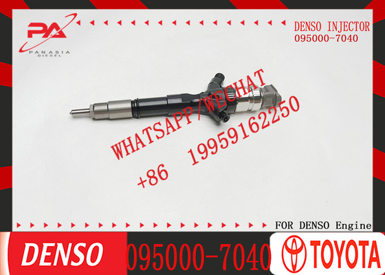 095000-7040 095000-7030 23670-39145 Diesel Fuel Injector For Toyota Hiace Hilux 1KD-FTV 2KD-FTV D-4D 3.0L Engine