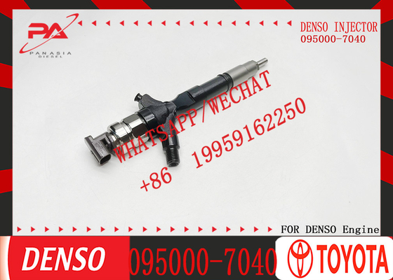095000-7040 095000-7030 23670-39145 Diesel Fuel Injector For Toyota Hiace Hilux 1KD-FTV 2KD-FTV D-4D 3.0L Engine