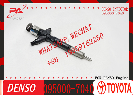 095000-7040 095000-7030 23670-39145 Diesel Fuel Injector For Toyota Hiace Hilux 1KD-FTV 2KD-FTV D-4D 3.0L Engine