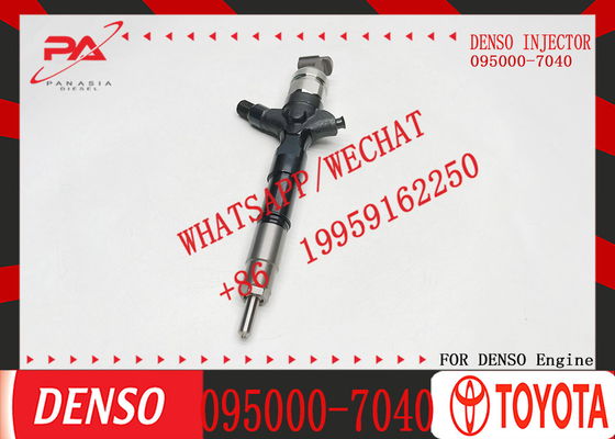 095000-7040 095000-7030 23670-39145 Diesel Fuel Injector For Toyota Hiace Hilux 1KD-FTV 2KD-FTV D-4D 3.0L Engine