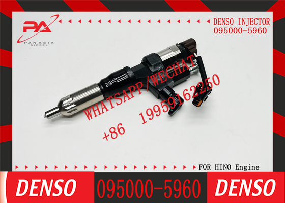 High Quality Common Rail Injector 095000-5960 23670-E0300 23670-E0301 095000-5963 for J08E J05E Diesel Nozzle Assembly