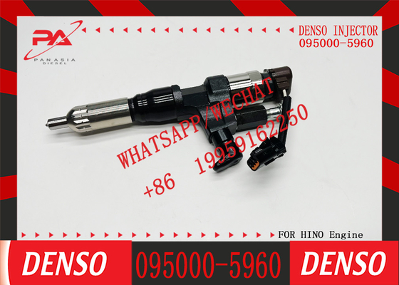 High Quality Common Rail Injector 095000-5960 23670-E0300 23670-E0301 095000-5963 for J08E J05E Diesel Nozzle Assembly