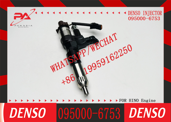Good Selling 095000-6753 095000-6601 Diesel Injector Common Rail Fuel Injector Excavator 23670-E0030 23670-E0040