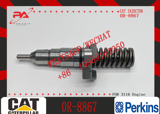 140-8413 1408413 0R8867 0R-8867 Common Rail Fuel Injector for Caterpillar CAT 3114 3116 3126