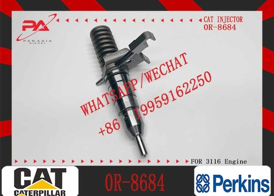 High Quality Fuel Injector 127-8218 0R-8684 Diesel Engine Fuel Injector 1278218 0R8684 for CAT 3114 3116 3512C 3516C 3126