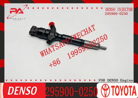 New Fuel Injector 23670-30440 23670-39435 295900-0200 295900-0250 for Toyota Dyna 3.0d 173hp 1KD-FTV D4D TOYOACE 200Dutro Euro5