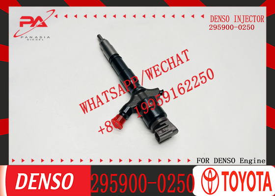 New Fuel Injector 23670-30440 23670-39435 295900-0200 295900-0250 for Toyota Dyna 3.0d 173hp 1KD-FTV D4D TOYOACE 200Dutro Euro5