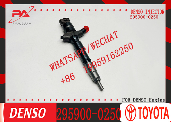 New Fuel Injector 23670-30440 23670-39435 295900-0200 295900-0250 for Toyota Dyna 3.0d 173hp 1KD-FTV D4D TOYOACE 200Dutro Euro5