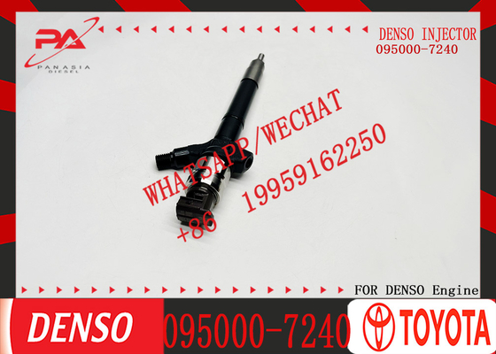 Diesel Fuel Engine Injector 095000-7240 23670-0R110 095000-7250 23970-09200 for Toyota Avensis 2.2 D 2AD-FTV Engine