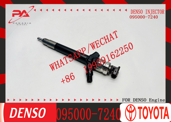 Diesel Fuel Engine Injector 095000-7240 23670-0R110 095000-7250 23970-09200 for Toyota Avensis 2.2 D 2AD-FTV Engine