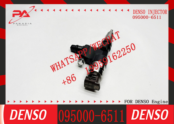 Common Rail Injector 095000-6511 095000-6510 Common Rail Injector 23670-79016 23670-E0081 for Toyota 200 Hino N04C for Denso