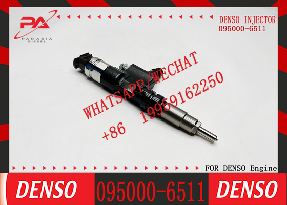 Common Rail Injector 095000-6511 095000-6510 Common Rail Injector 23670-79016 23670-E0081 for Toyota 200 Hino N04C for Denso