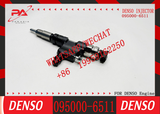 Common Rail Injector 095000-6511 095000-6510 Common Rail Injector 23670-79016 23670-E0081 for Toyota 200 Hino N04C for Denso