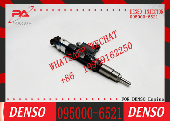 Denso 095000-6520 095000-6521 23670-E0091 Common Rail Fuel Injector for HINO Dyna N04C NO4C Engine
