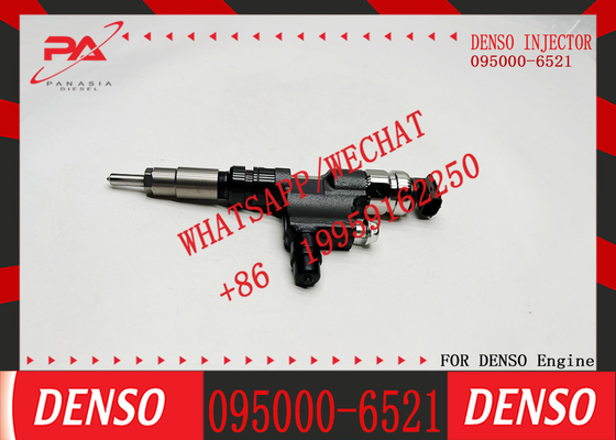 Denso 095000-6520 095000-6521 23670-E0091 Common Rail Fuel Injector for HINO Dyna N04C NO4C Engine