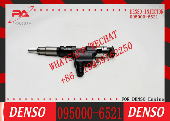 Denso 095000-6520 095000-6521 23670-E0091 Common Rail Fuel Injector for HINO Dyna N04C NO4C Engine