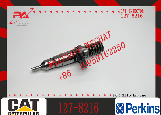 CAT Engine Parts Fuel Injector 127-8216 1278216 Injector 127-8205 127-8222 for Caterpillar Engine 3116 3114 3126