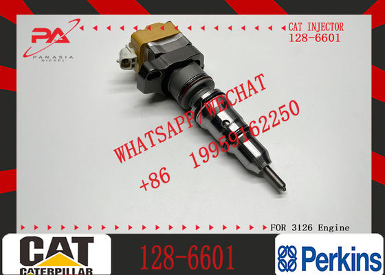 High Quality New 128-6601 Fuel Injector for 3126 Engine Durable Diesel HEUI Replacement Engine Spare Parts 1286601