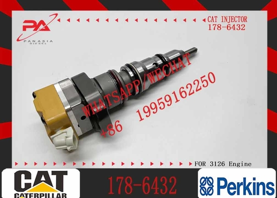 Hot Sell Common Rail Fuel Injector 178-6432 1786432 for CATERPILLAR 3126B Excavator E325C 178-6432 1786432