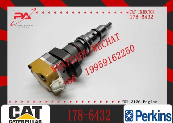 Hot Sell Common Rail Fuel Injector 178-6432 1786432 for CATERPILLAR 3126B Excavator E325C 178-6432 1786432