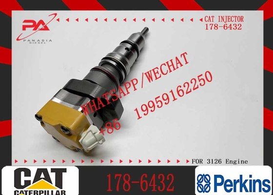 Hot Sell Common Rail Fuel Injector 178-6432 1786432 for CATERPILLAR 3126B Excavator E325C 178-6432 1786432