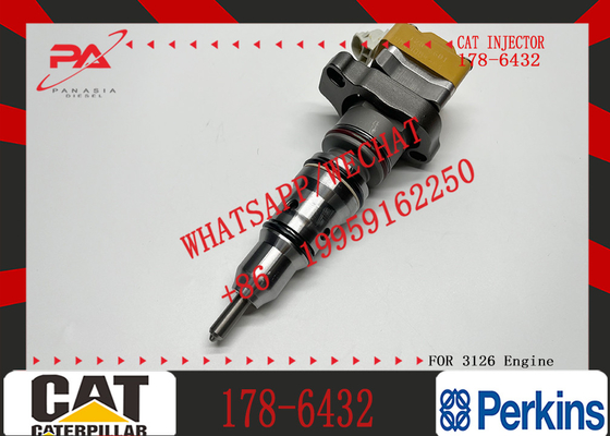 Hot Sell Common Rail Fuel Injector 178-6432 1786432 for CATERPILLAR 3126B Excavator E325C 178-6432 1786432