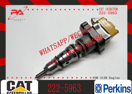 Common Rail Fuel Injector 222-5963 10R-1262 CAT 3126B 222 5963 10R 1262 Injector for Caterpillar Machinery Diesel Engine Parts