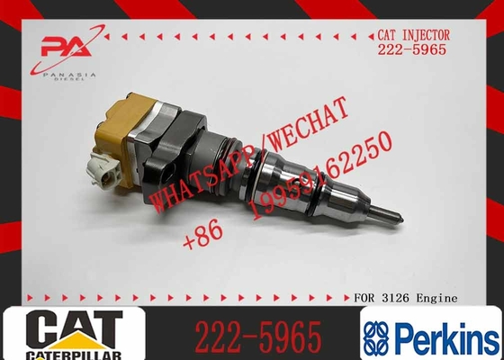 Common Rail Fuel Injector 222-5963 10R-1262 CAT 3126B 222 5963 10R 1262 Injector for Caterpillar Machinery Diesel Engine Parts
