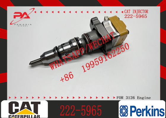 Common Rail Fuel Injector 222-5963 10R-1262 CAT 3126B 222 5963 10R 1262 Injector for Caterpillar Machinery Diesel Engine Parts