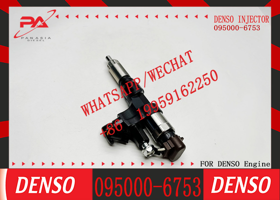Good Selling 095000-6753 095000-6601 Diesel Injector Common Rail Fuel Injector Excavator 23670-E0030 23670-E0040