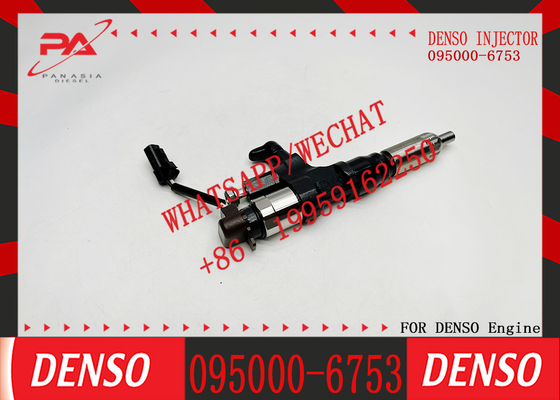 Good Selling 095000-6753 095000-6601 Diesel Injector Common Rail Fuel Injector Excavator 23670-E0030 23670-E0040