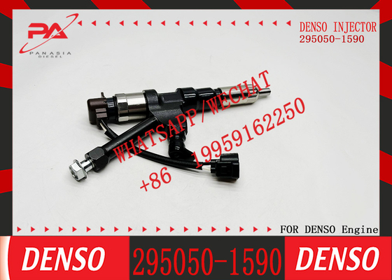 Factory Direct Deal Common Rail Fuel Injector 295050-1590 23670-E0590 for Denso Injector Hino P11C for Toyota HILUX 2KD-FTV