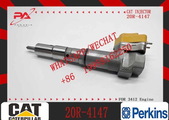 XDEP New High Quality Factory Price Common Rail Fuel Injector 20R-4147 20R4147 for Caterpillar 3412 Engine