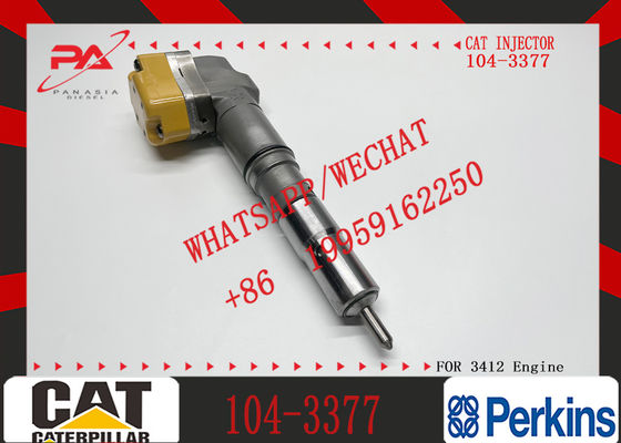 XDEP New High Quality Factory Price Common Rail Fuel Injector 104-3377 1043377 for Caterpillar 3412 Engine
