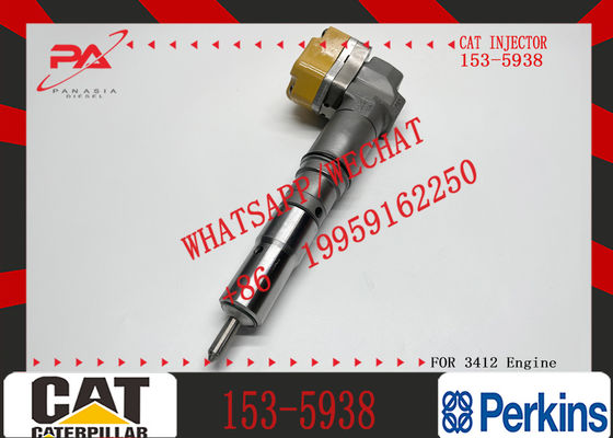 Excavator Parts 3412 Engine Injectors 179-6020 153-5938 1796020 1535938 Fuel Nozzle