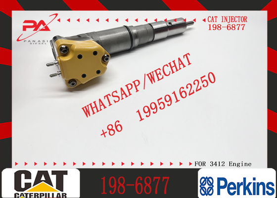XDEP New High Quality Factory Price Common Rail Fuel Injector 198-6877 1986877 for Caterpillar 3412 Engine