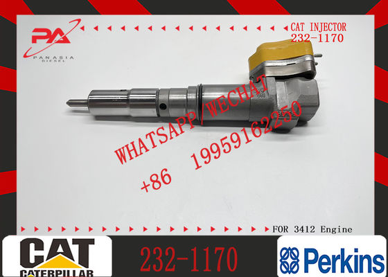 High Performance Caterpillar 3412E Engine Fuel Injector 232-1171 232-1173 for Construction Machinery Parts