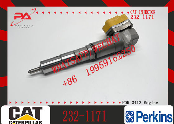 High Performance Caterpillar 3412E Engine Fuel Injector 232-1171 232-1173 for Construction Machinery Parts