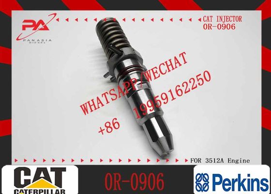Common Rail Fuel Injector 4P-9075 0R-3051 0R-0906 Diesel Engine Fuel Injector for CAT 3508 3512 3516 Machinery Engine