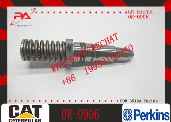 Common Rail Fuel Injector 4P-9075 0R-3051 0R-0906 Diesel Engine Fuel Injector for CAT 3508 3512 3516 Machinery Engine