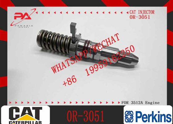 CAT Fuel Injector 4P-9075 0R-3051 0R-0906 Common Rail Fuel Injector for Caterpillar Machinery 3512 3516 3508 Diesel Engine Parts