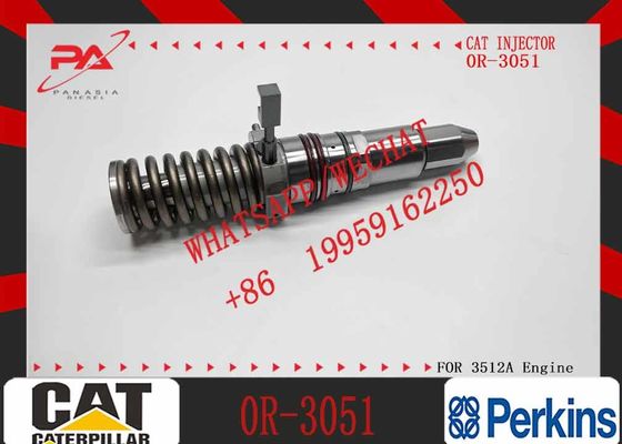 CAT Fuel Injector 4P-9075 0R-3051 0R-0906 Common Rail Fuel Injector for Caterpillar Machinery 3512 3516 3508 Diesel Engine Parts