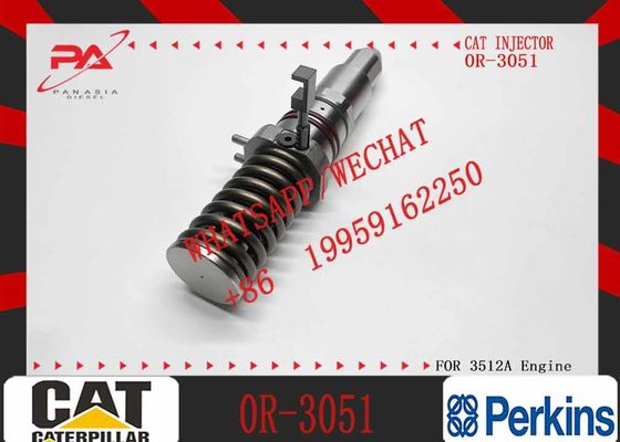 CAT Fuel Injector 4P-9075 0R-3051 0R-0906 Common Rail Fuel Injector for Caterpillar Machinery 3512 3516 3508 Diesel Engine Parts