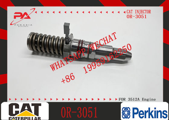 CAT Fuel Injector 4P-9075 0R-3051 0R-0906 Common Rail Fuel Injector for Caterpillar Machinery 3512 3516 3508 Diesel Engine Parts