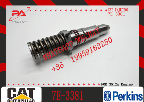 Fuel Injector Assembly 7E-3381 CAT Engine 3500A Series 7E 3381 Common Rail Injector for Caterpillar Machinery Engine