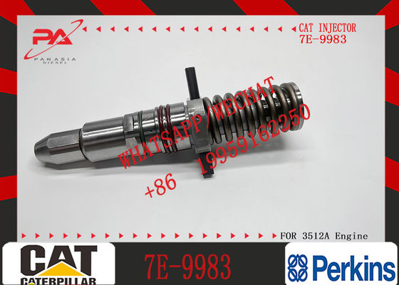 Common Rail Fuel Injector 7E-6408 7E9983 0R-3052 Diesel Engine Fuel Injector for CAT 3512 3516 3508 Excavator Engine