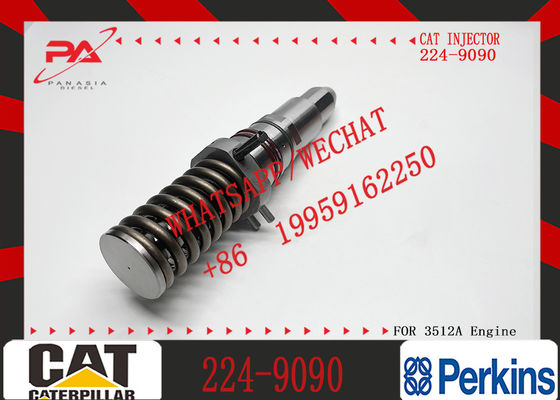 Construction Machinery Parts 224-9090 10R-1252 Common Rail Fuel Injector for Caterpillar 3608 3612 3616 Excavator Engine
