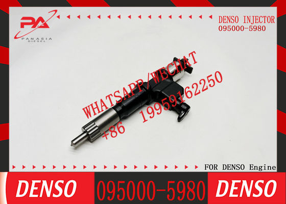 Common Rail Injector 095000-5980 Diesel Fuel Injector 095000-5980 095000-5516 095000-5517 095000-5513 For KOMATSU 095000-5980