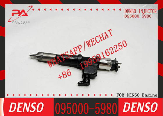 Common Rail Injector 095000-5980 Diesel Fuel Injector 095000-5980 095000-5516 095000-5517 095000-5513 For KOMATSU 095000-5980