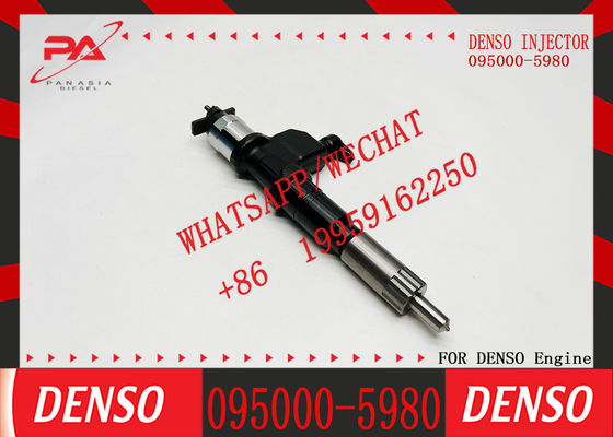 Common Rail Injector 095000-5980 Diesel Fuel Injector 095000-5980 095000-5516 095000-5517 095000-5513 For KOMATSU 095000-5980